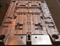Press plate - machining